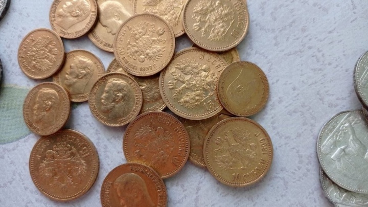 Жительница Соловьёвска нашла в огороде золотые и серебряные монеты 19-го века