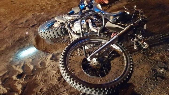 Мотоциклист без прав выехал на встречку и погиб в ДТП 8 апреля в Чите