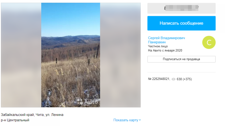 Объявление о продаже долга Юрия Бажина на 9,6 миллиона рублей разместили на «Авито»