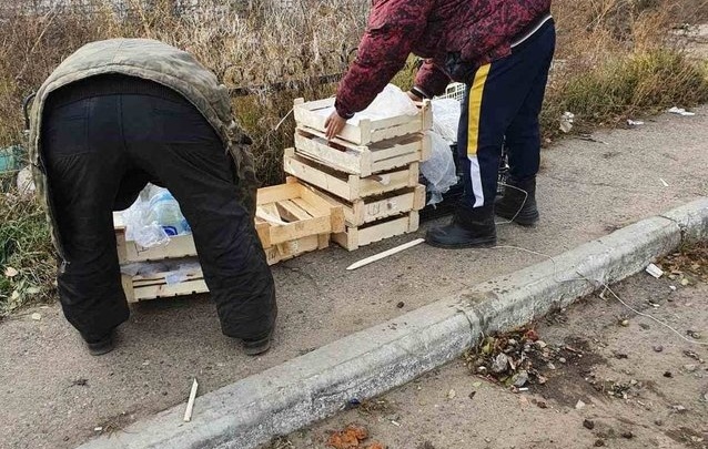 Торговцы убрали мусор на Богатовском рынке в Чите после визита полиции