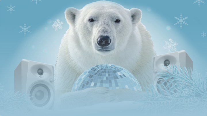 Крио-шоу, флешмоб с полярным медведем и дискотеку (6+) для детей проведут в «Фортуне»