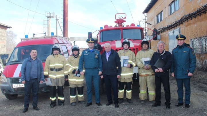 Первое в России подразделение частной пожарной охраны создали в Усольском районе