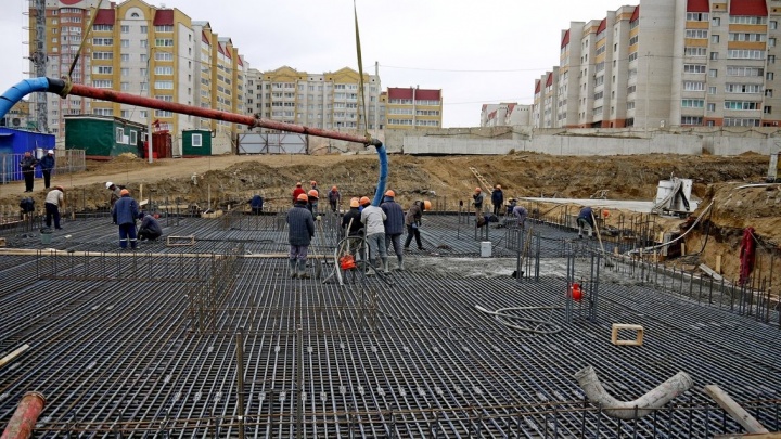 Первый бетон домов на улицах Артёменко и Токмакова заложила компания РУС в Чите