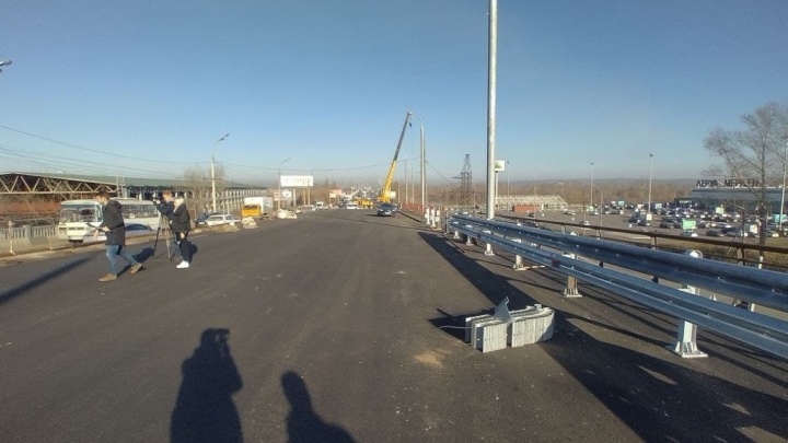 Реконструкцию второй части путепровода на улице Джамбула начали в Иркутске