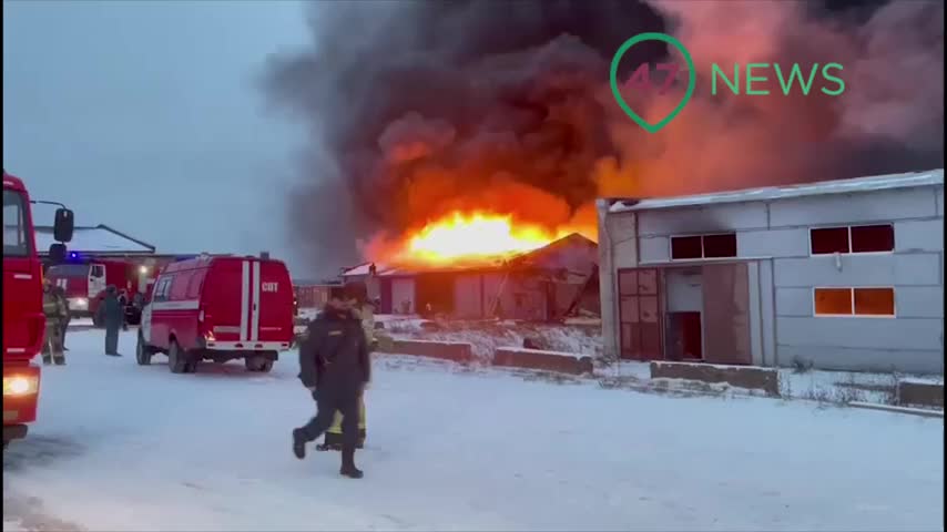 Чей склад сгорел в питере