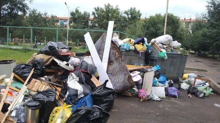 «Олерон+» планируют оштрафовать на 5 тысяч руб. за сбои с вывозом мусора в Краснокаменске