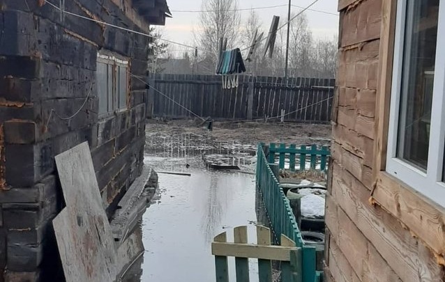 Дома в дачном кооперативе Кучугур в Чите затопило грунтовыми водами