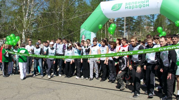 «Сбербанк» приглашает 7 июня на семейный спортивный праздник «Зелёный марафон»