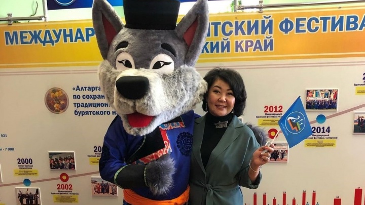 Талисман фестиваля «Алтаргана» волка Шадамар Шадаб презентовали в Чите