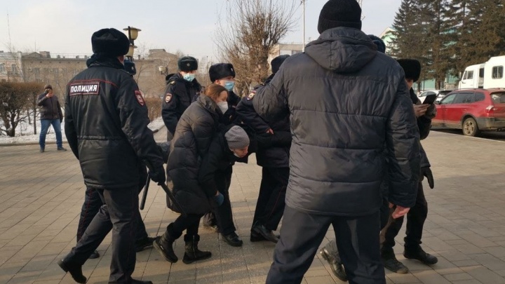 Полиция через 6 дней после митинга в Чите в поддержку Навального не сообщила о задержанных