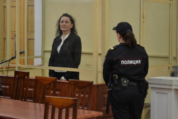 Светлана Мартынова на суде