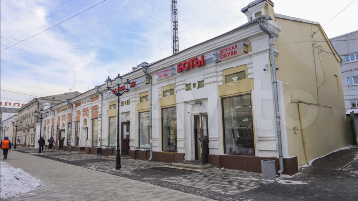 Здание-памятник на пешеходной улице Урицкого в Иркутске продают за 178 млн рублей