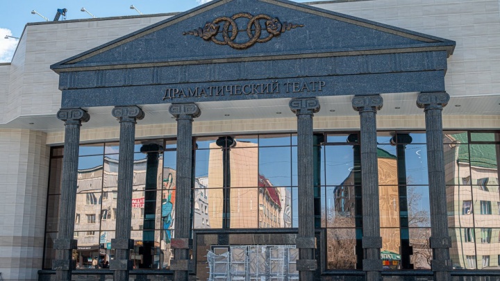 Драмтеатр в Чите покажет обновлённый фасад в День Победы