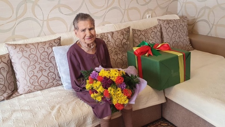 Долгожительнице из Читы исполнилось 100 лет