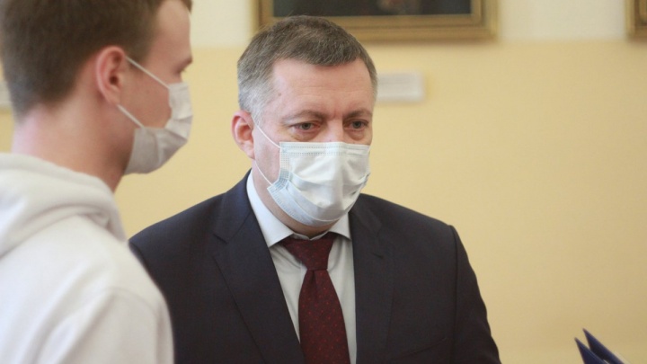 Губернатор Иркутской области Игорь Кобзев ушёл на удалённую работу из-за коронавируса
