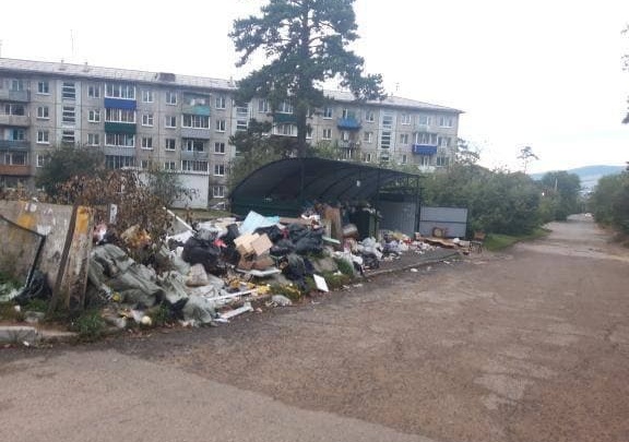 «Олерон» вывезет скопившийся мусор со всех дворов Читы 3 сентября