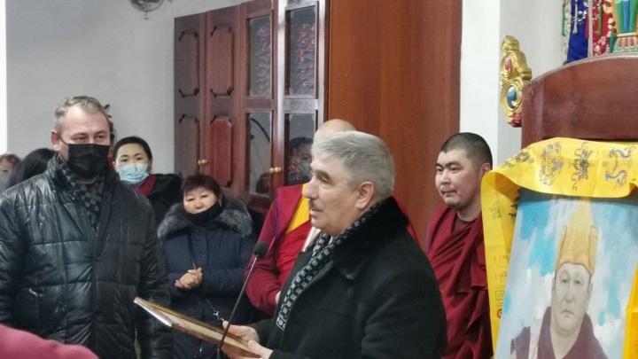 Сити-менеджер Читы поздравил буддистов с наступающим праздником Белого месяца