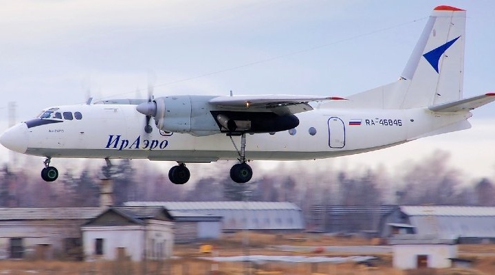 «ИрАэро» предупредила власти РФ о рисках приостановки полётов на Ан-24 и Ан-26
