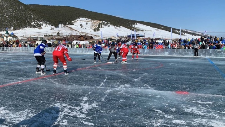 Медленный ледостав на Байкале может помешать проведению хоккейного матча на льду озера