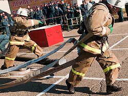 Соревнования пожарных команд