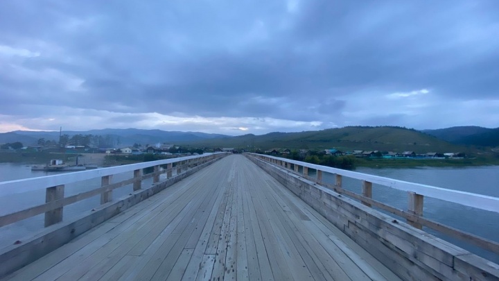 Автомобильный мост через реку Чикой открыли в Красночикойском районе