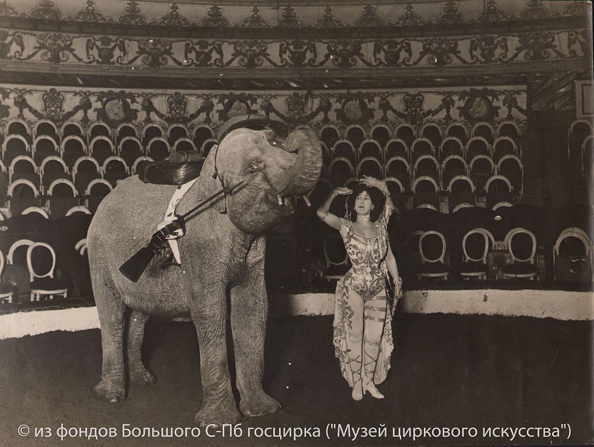 Арена цирка в 1920-е