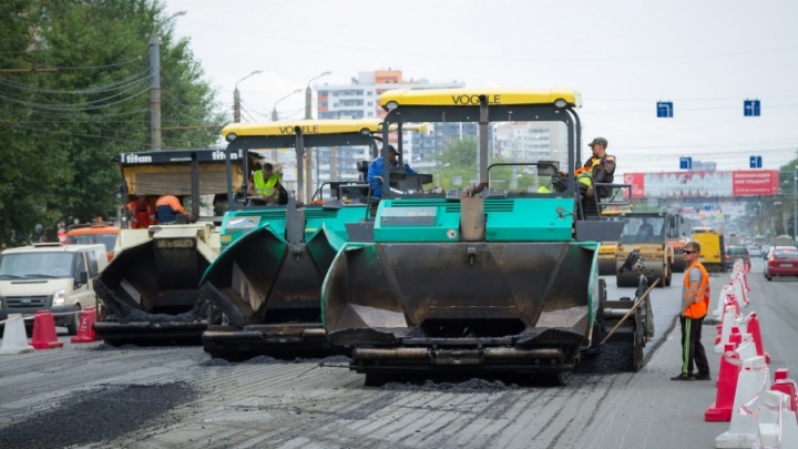 Дорожный ремонт на оживлённом проспекте в Челябинске перенесли на неделю