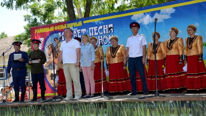 В станице Старочеркасской стартовал сезон летних фольклорных фестивалей