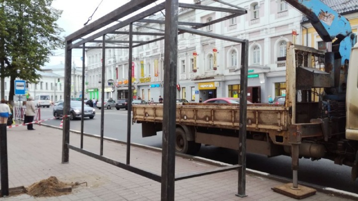 В Ярославле обновляют остановки: какими они будут