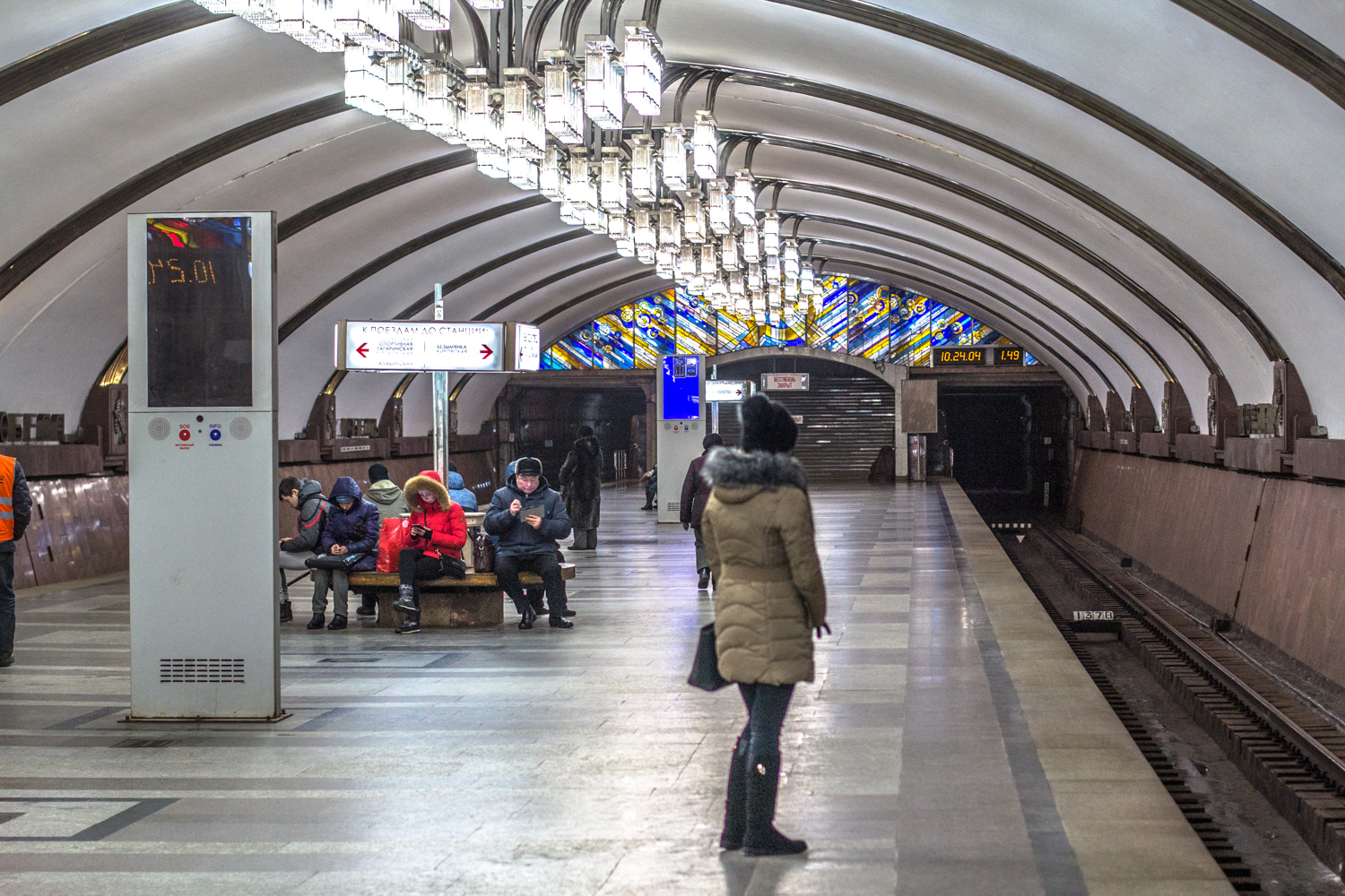 На оформление станций метро власти не скупились На оформление станций метро власти не скупились