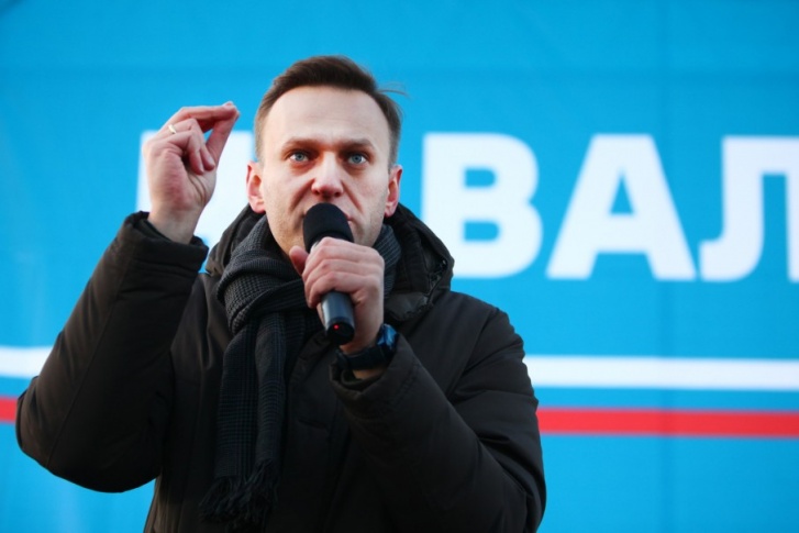 Алексей Навальный прибыл на встречу в Челябинск почти вовремя