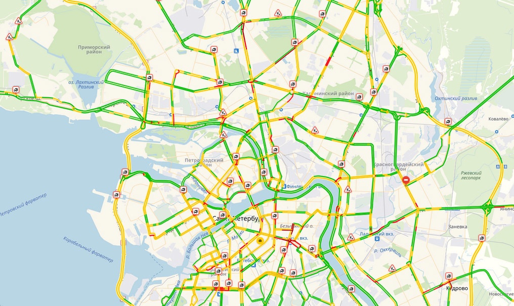 Карта спб спутник онлайн