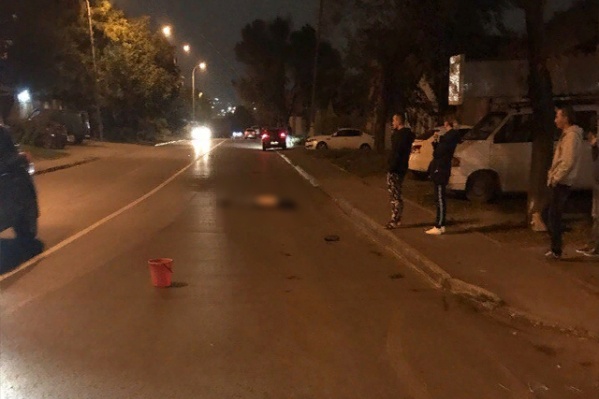 Пешеход отлетел на несколько метров Пешеход отлетел на несколько метров