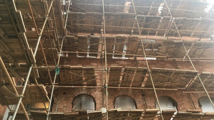 В Самаре здание «Дирижабля» планируют восстановить полностью к 1 мая 2018 года