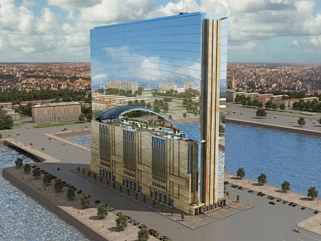 Многофункциональный гостинично-деловой центр «Most Building» Автор: А.Петров, А.Белянова. (КБ ВиПс)