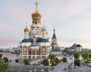 Храм-на-острове.
Храм-на-острове.