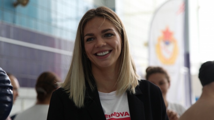 Трехкратный призер Олимпийских игр Юлия Ефимова провела эстафету в Самаре