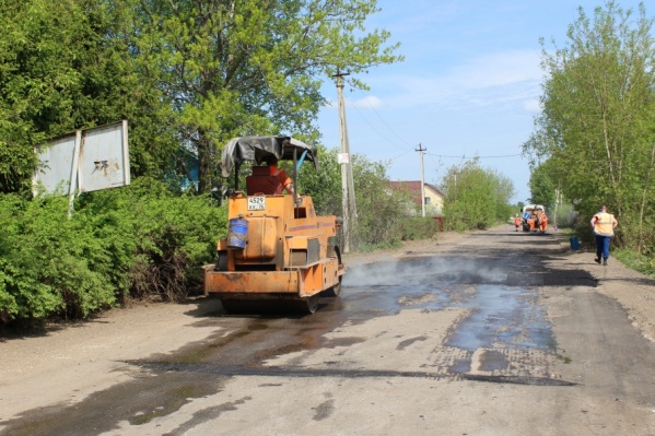 Дорогу сделали за две недели Дорогу сделали за две недели