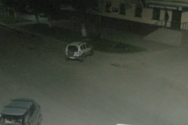 Мужчине приглянулись два флага на козырьке приемной «Единой России» Мужчине приглянулись два флага на козырьке приемной «Единой России»