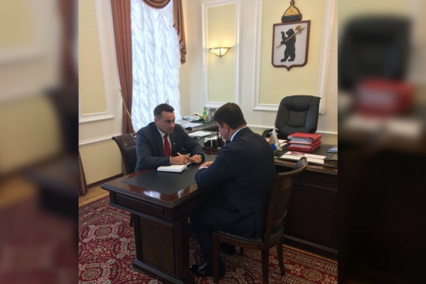 Дмитрий Носов уже приступил к работе в мэрии Ярославля Дмитрий Носов уже приступил к работе в мэрии Ярославля