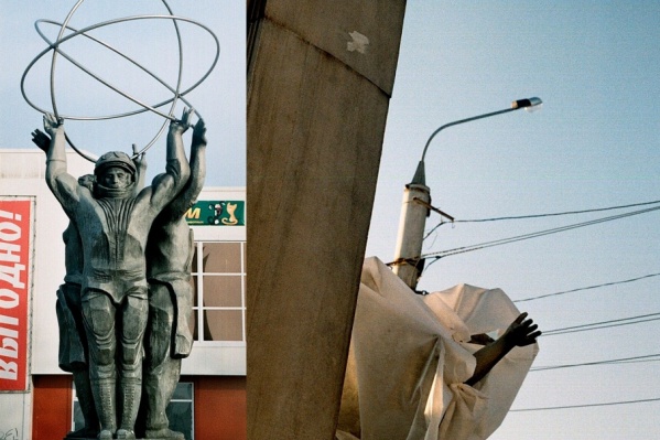 В 2012 году скульптура пострадала от шторма и власти решили не восстанавливать ее В 2012 году скульптура пострадала от шторма и власти решили не восстанавливать ее
