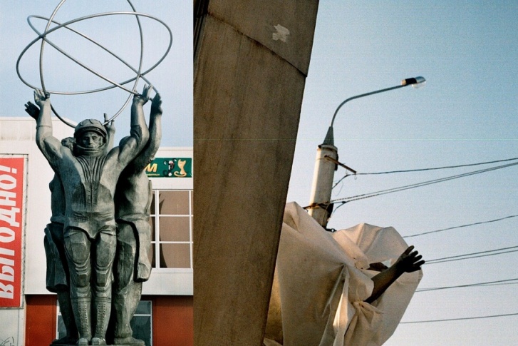 В 2012 году скульптура пострадала от шторма и власти решили не восстанавливать ее В 2012 году скульптура пострадала от шторма и власти решили не восстанавливать ее