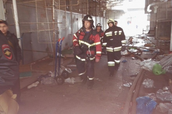 Так выглядит рынок после пожара Так выглядит рынок после пожара
