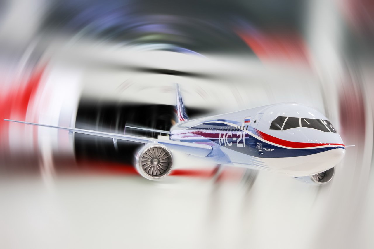На крыле МС-21 двигатель ПД-14 установят в следующем году На крыле МС-21 двигатель ПД-14 установят в следующем году