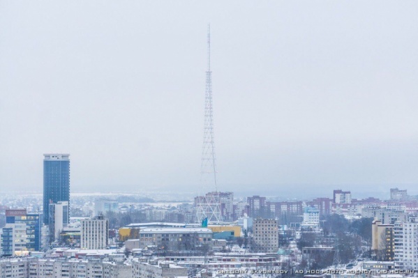 Сейчас на новой телебашне временно нет антенны Сейчас на новой телебашне временно нет антенны