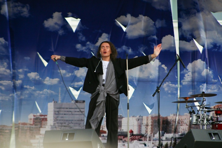 Михаил Житов выступил на Дне города 25 июня