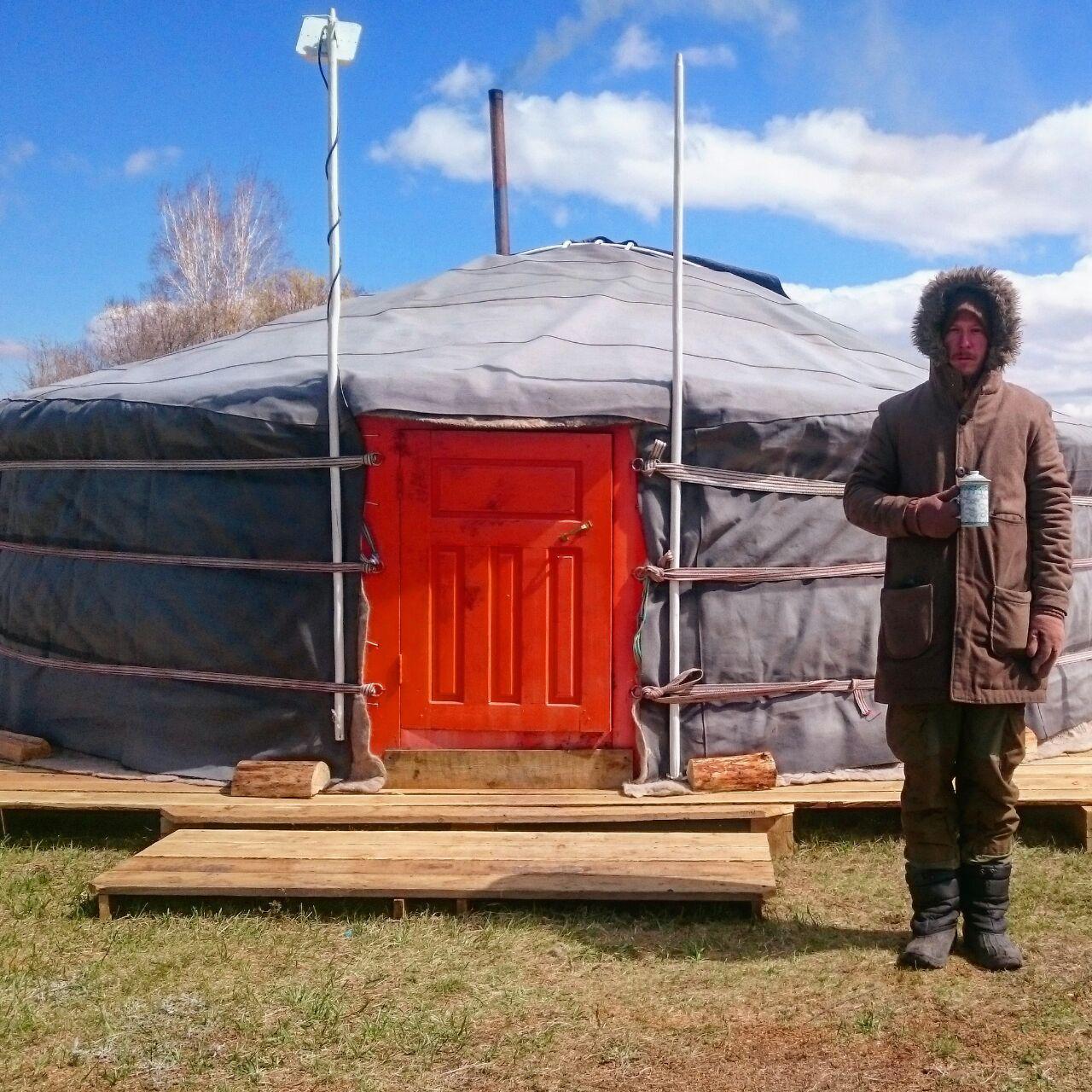 Май 2019 года. Лагерь археологов