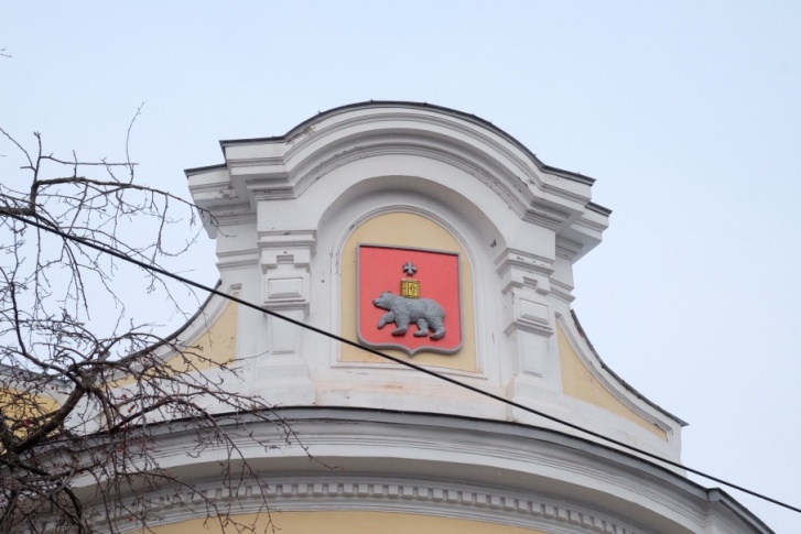 Герб на здании был утрачен в советское время