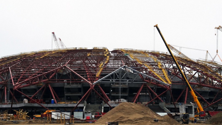 Строительство стадиона «Самара Арена» вошло в график