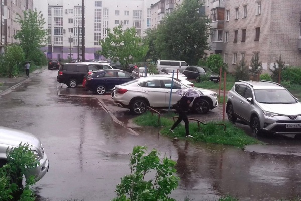Город сдувает и заливает Город сдувает и заливает